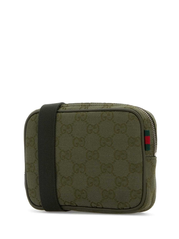 Gucci Gg Mini Green Cross Bags - Image 2