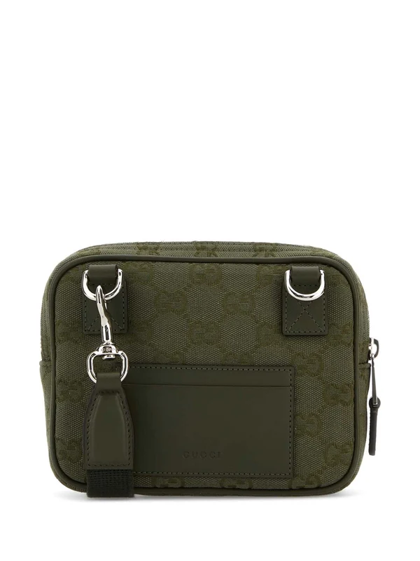 Gucci Gg Mini Green Cross Bags - Image 3