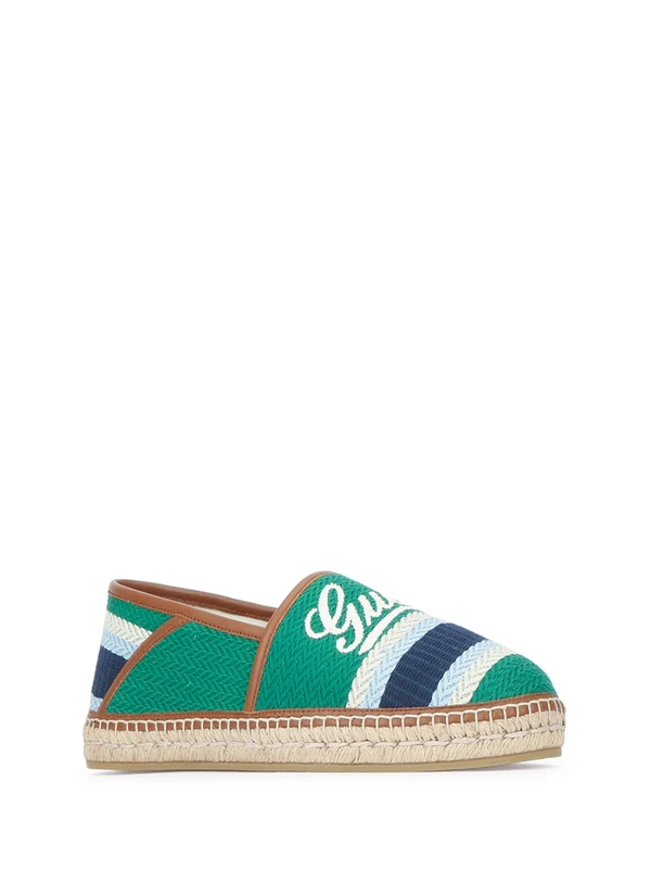 Gucci Green Espadrilles - Image 2