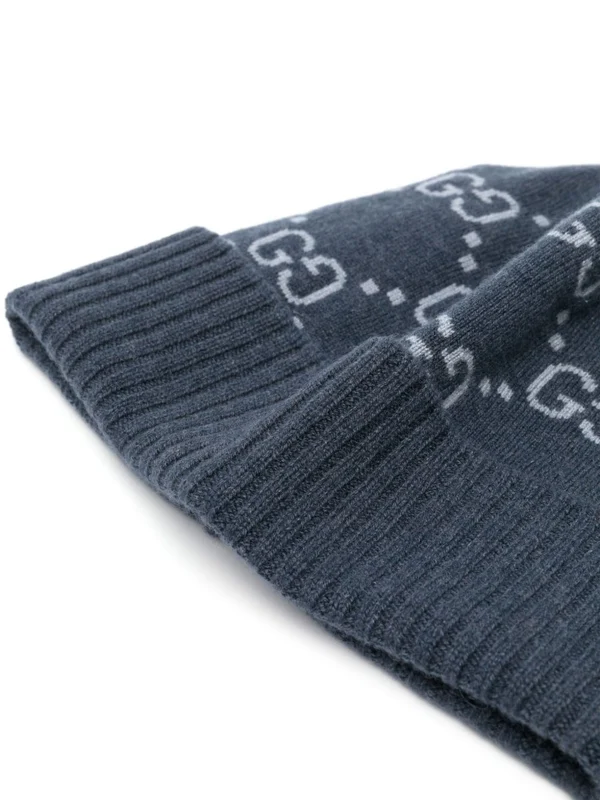 Gucci Blue Beanies - Image 2