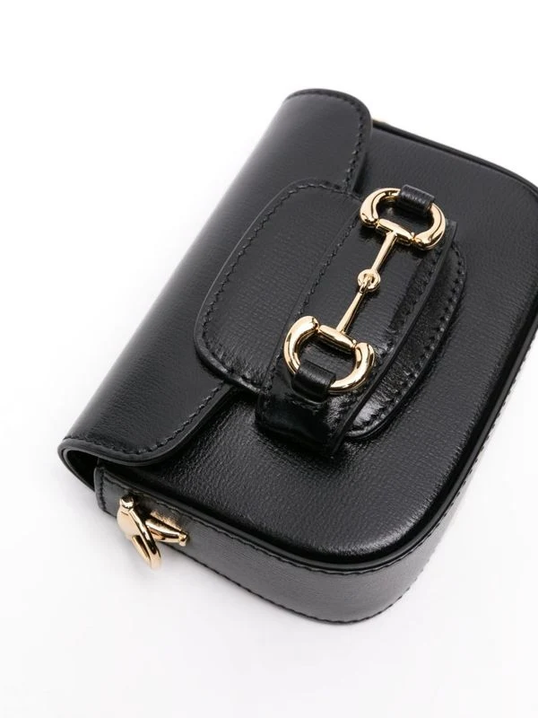 Gucci Horsebit 1955 Nano Black Crossbody & Shoulder Bags - Image 7