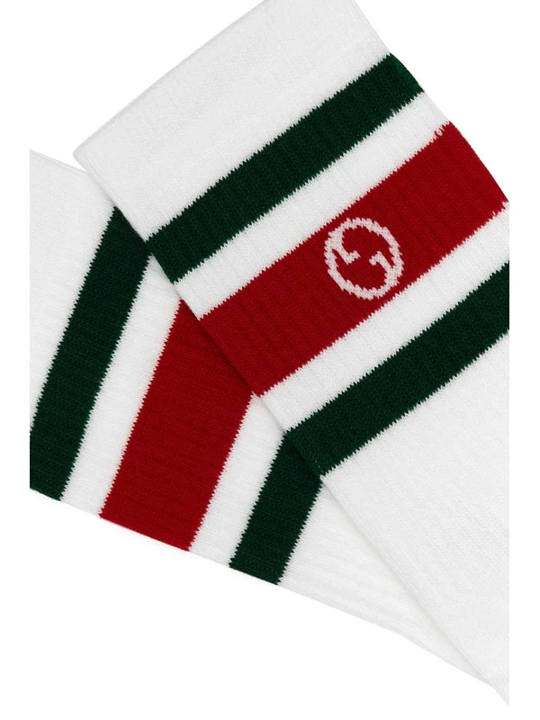 Gucci White Socks - Image 3