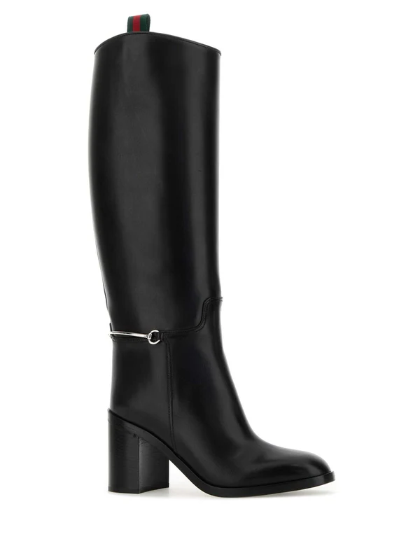 Gucci Black High Boots - Image 2