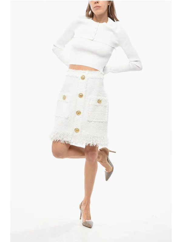 Balmain White Skirts - Image 3