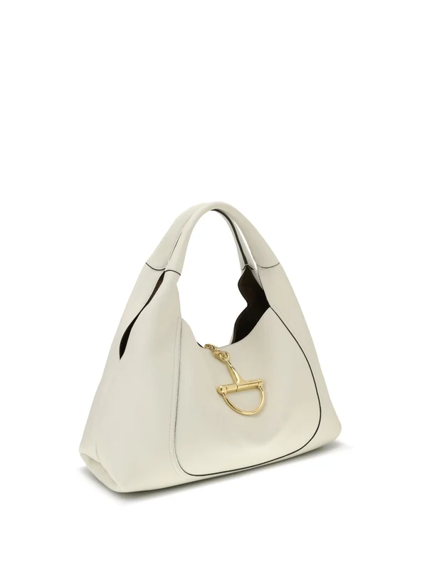 Gucci Softbit Maxi White Tote Bags - Image 2