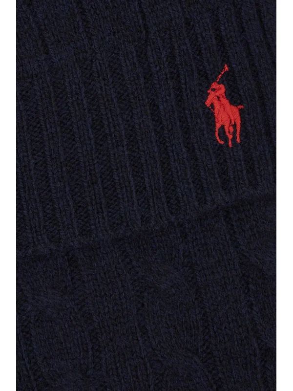 Polo Ralph Lauren Navy Wool Mufflers - Image 2