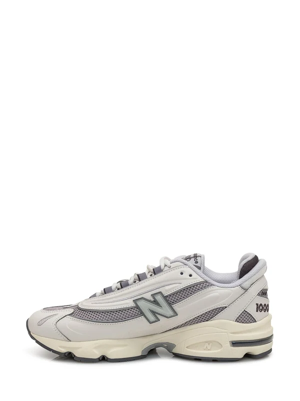 New Balance White Low Top Sneakers - Image 4