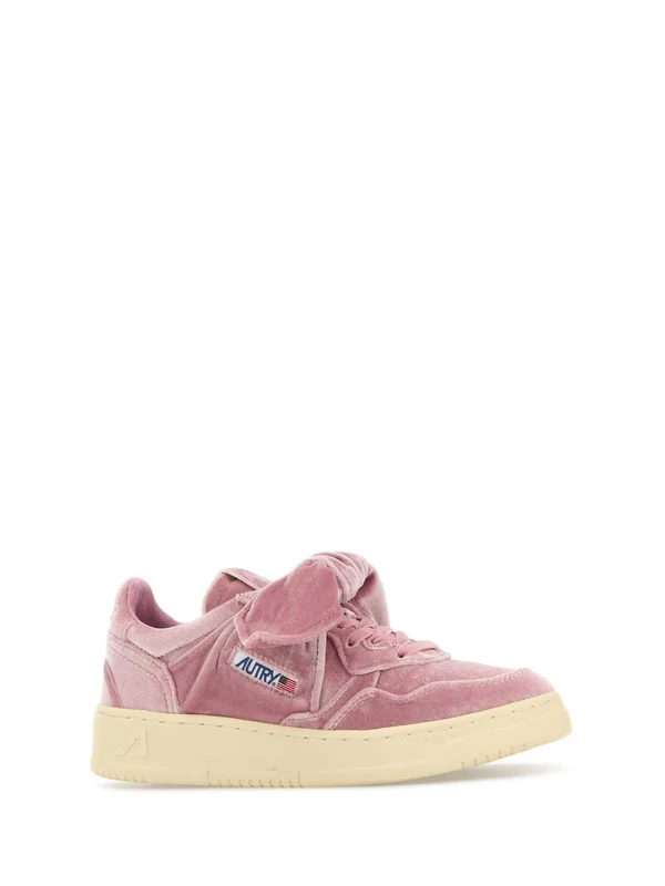 Autry Pink Low Top Sneakers - Image 2