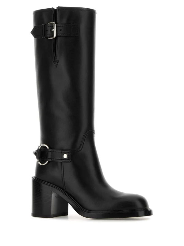 Gucci Black High Boots - Image 2
