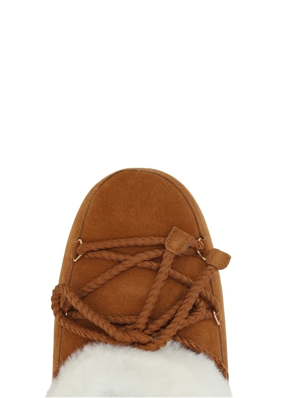 Moon Boot Brown Lace-Up Boots - Image 3