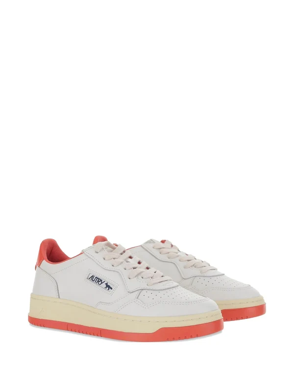 Autry White Low Top Sneakers - Image 2