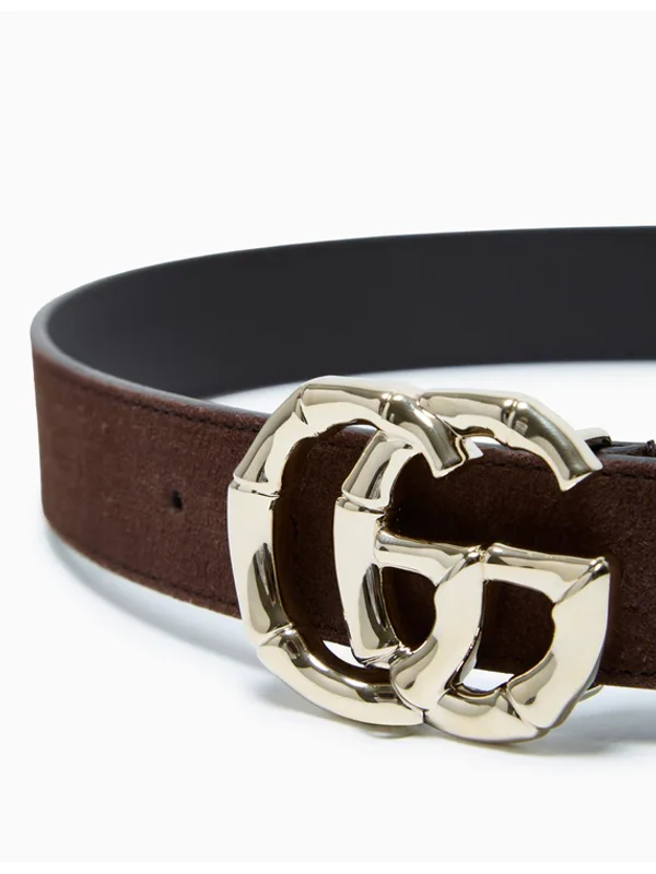 Gucci Brown Leather Belts - Image 2