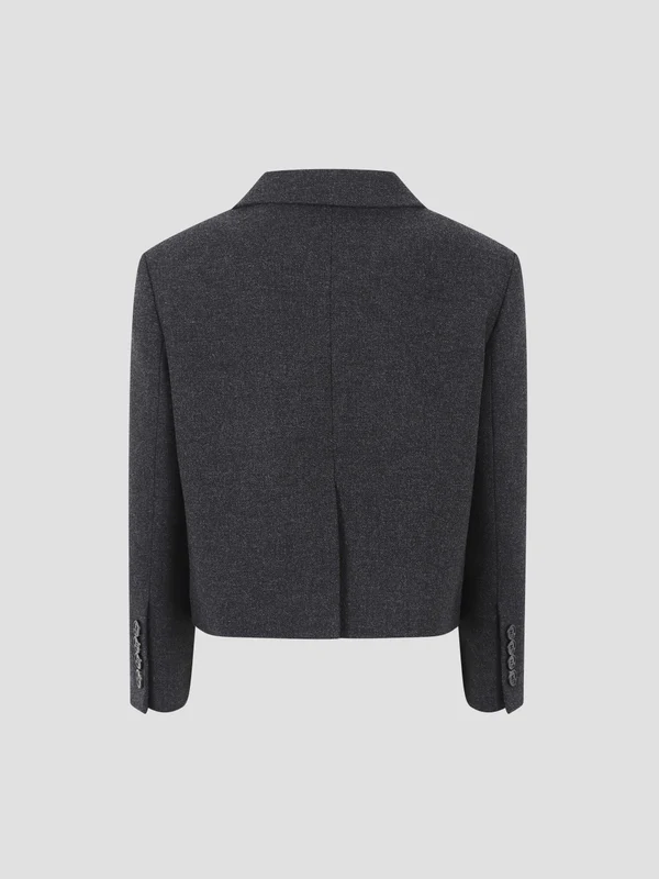 Gucci Grey Tailored Jackets - Image 2