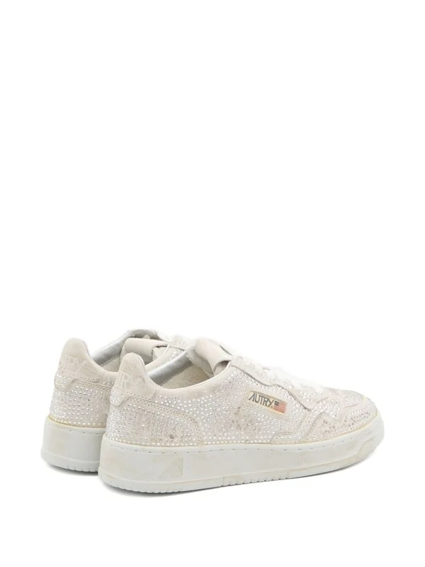 Autry White Low Top Sneakers - Image 2