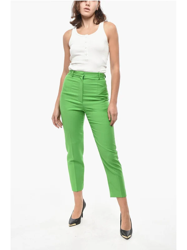 Alexander Mcqueen Green Trousers - Image 4