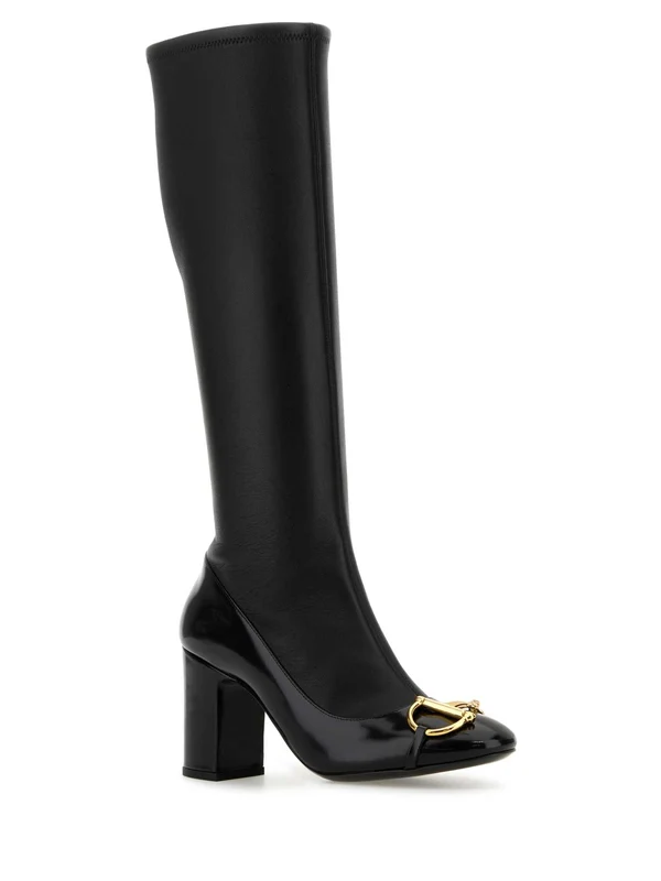 Gucci Black High Boots - Image 2