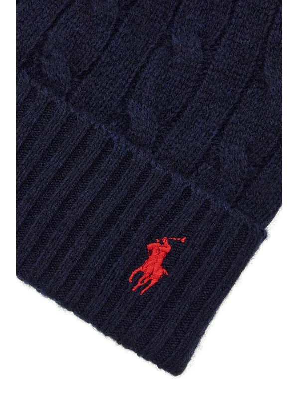 Polo Ralph Lauren Navy Beanies - Image 3