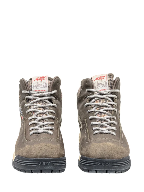 Autry Green High Top Sneakers - Image 2