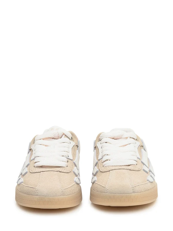 Amiri Beige Low Top Sneakers - Image 2