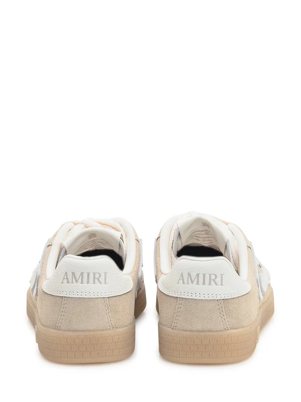 Amiri Beige Low Top Sneakers - Image 3