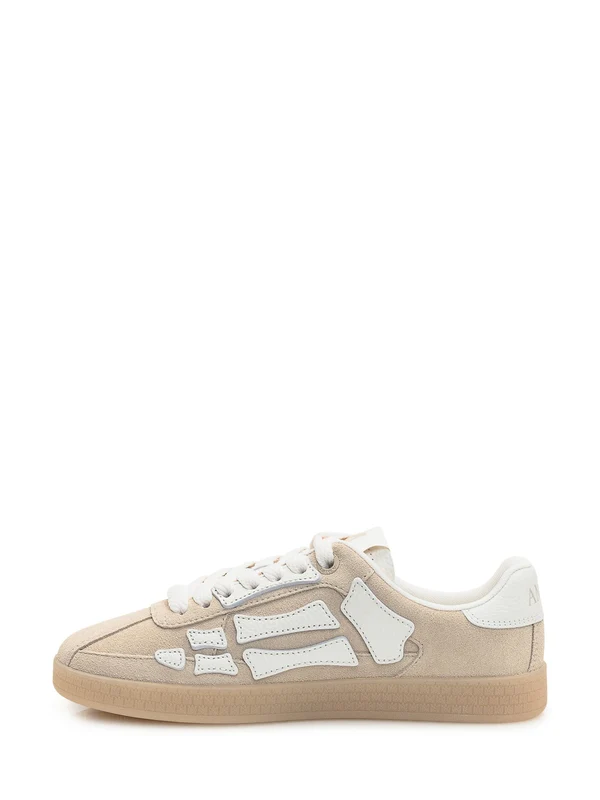 Amiri Beige Low Top Sneakers - Image 4
