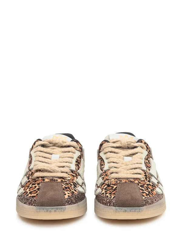 Amiri Brown Low Top Sneakers - Image 2