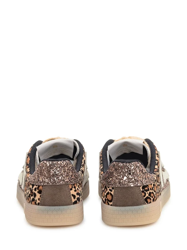 Amiri Brown Low Top Sneakers - Image 3