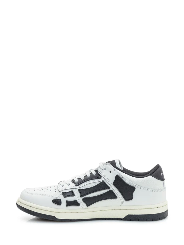 Amiri White Low Top Sneakers - Image 4