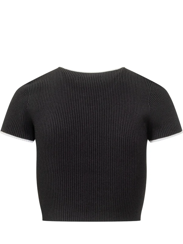 Amiri Black Half Sleeve - Image 2