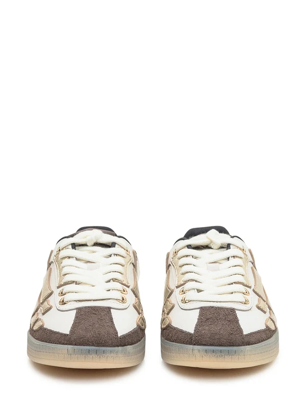 Amiri Brown Low Top Sneakers - Image 2