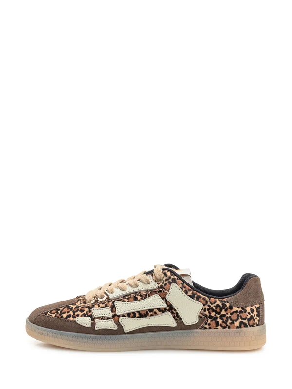 Amiri Brown Low Top Sneakers - Image 4