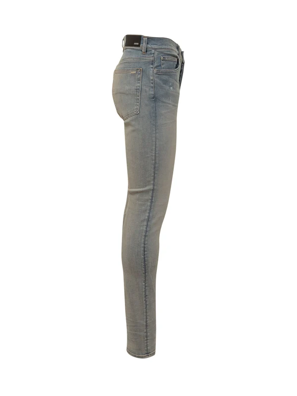 Amiri Blue Denim Pants - Image 3
