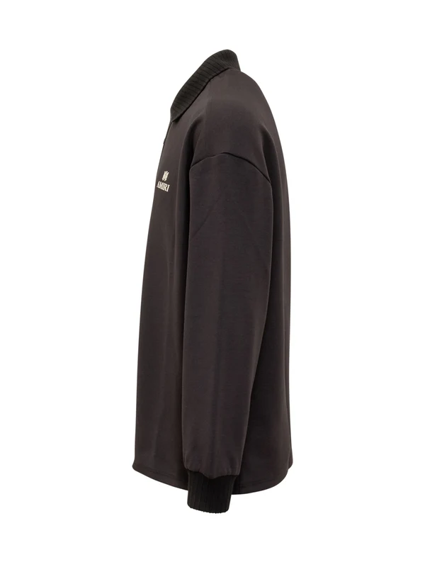 Amiri Black Polo Shirts - Image 3