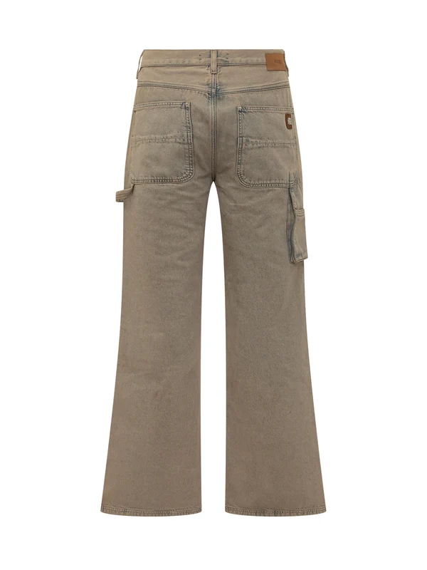 Amiri Beige Denim Pants - Image 2