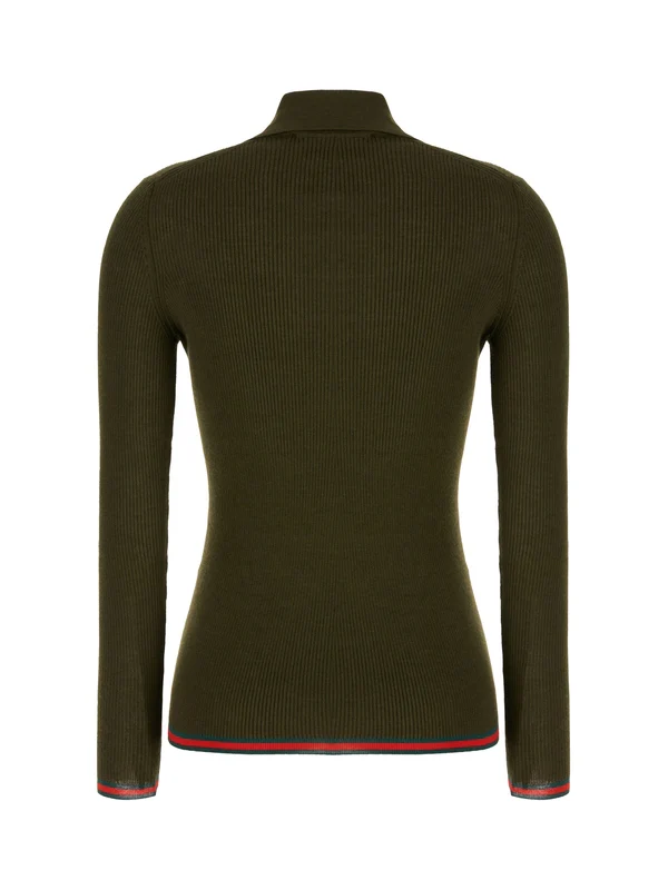 Gucci Green Polo Shirts - Image 2