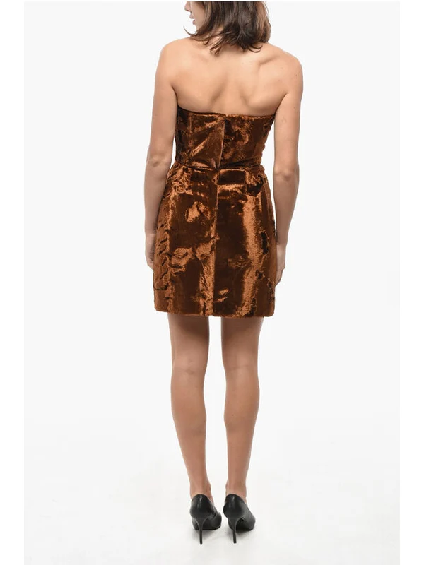 Alexander Mcqueen Brown Mini Dress - Image 2