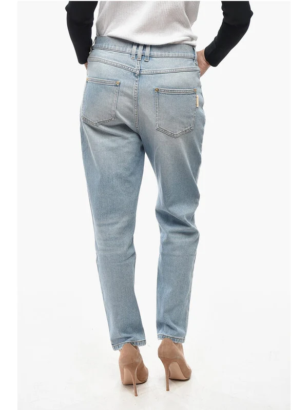 Balmain Blue Denim Pants - Image 2