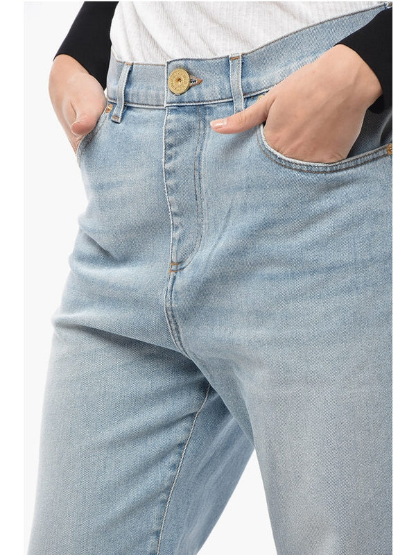 Balmain Blue Denim Pants - Image 3