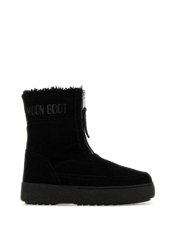 Moon Boot Black Ankle Boots - Image 2