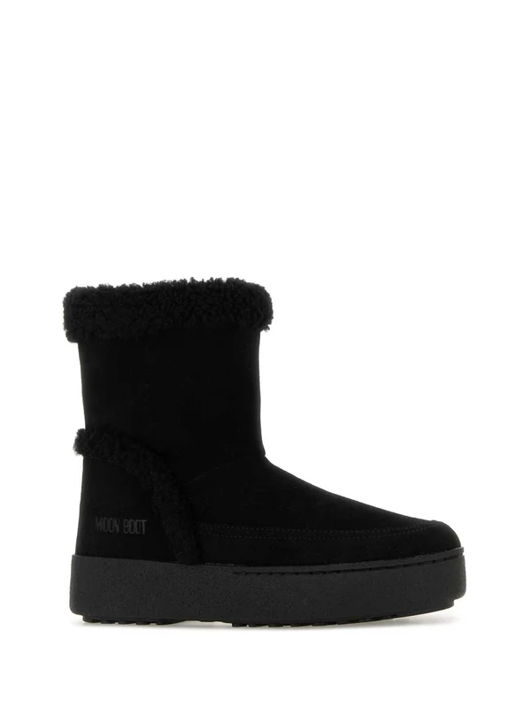 Moon Boot Black Ankle Boots - Image 2