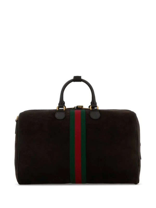 Gucci Savoy Medium Brown Boston Bags - Image 3