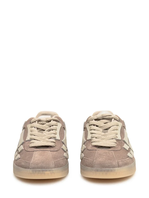 Amiri Brown Low Top Sneakers - Image 2