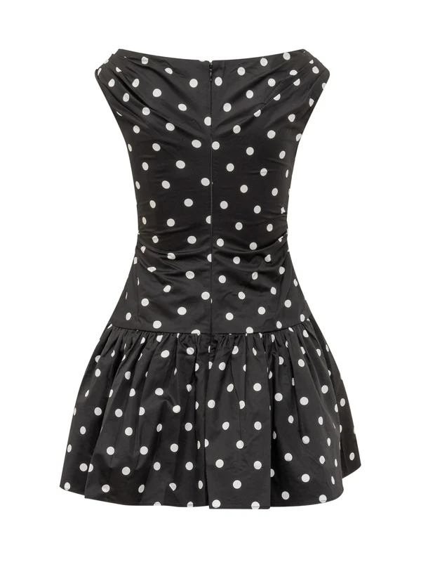 Self-Portrait Black Mini Dress - Image 2