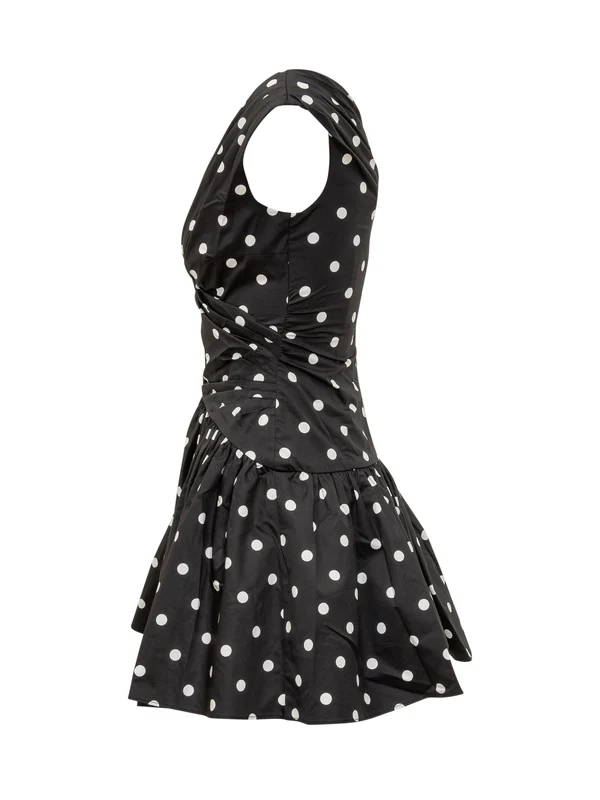Self-Portrait Black Mini Dress - Image 3