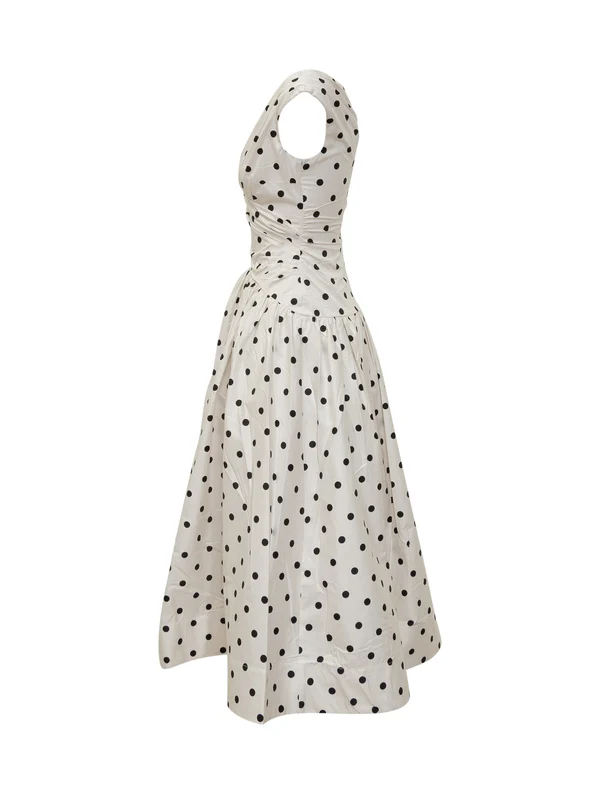 Self-Portrait Ivory Long Dress - Image 3