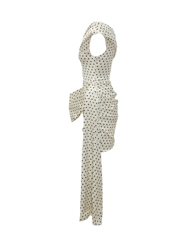 Self-Portrait Ivory Mini Dress - Image 3