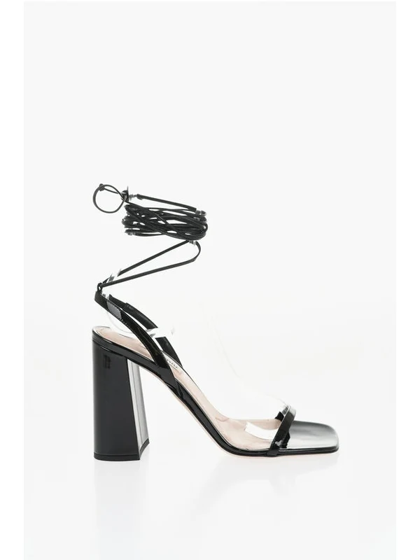 Miu Miu Black Sandal Heels - Image 4