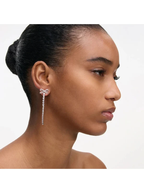 Self-Portrait Silver Earrings - Image 3