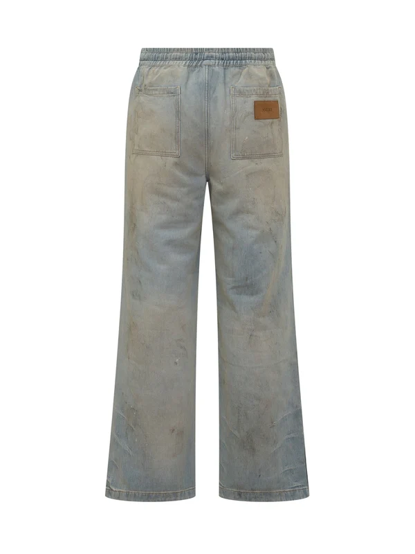 Amiri Blue Causal Pants - Image 2