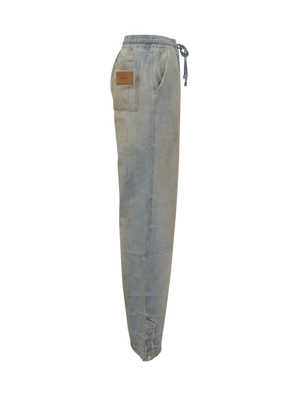 Amiri Blue Causal Pants - Image 3